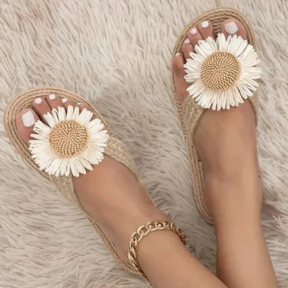 SANDALES PLATES POUR FEMMES