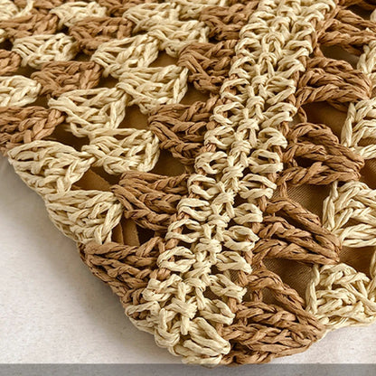 STRAW BAG FOR THE BEACH - HOLIDAYS